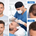 присаждане на коса Турция преди и след естествен резултат