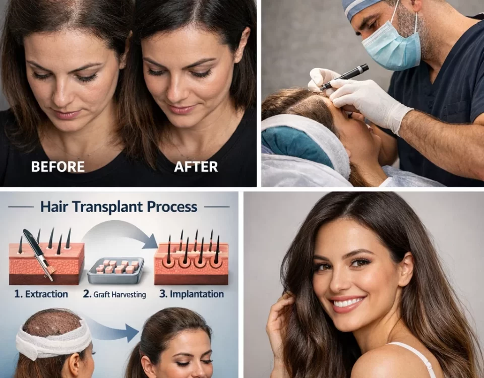 присаждане на коса турция жени