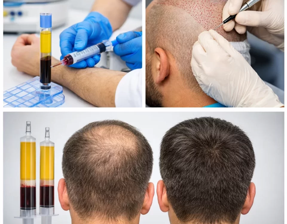 PRP терапия за коса – подготовка на плазма богата на тромбоцити за лечение на косопад