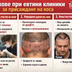 Рискове при евтини клиники за присаждане на коса – липса на лекар, увредена донорна зона и неестествени резултати | Turhair