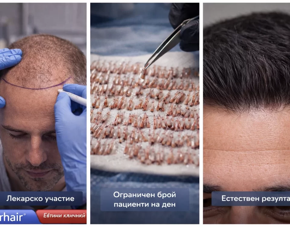 Turhair разлика – лекарско участие, ограничен брой пациенти и естествен резултат при присаждане на коса