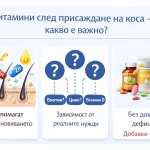 Витамини след присаждане на коса – биотин, цинк и витамин D за възстановяване на фоликулите