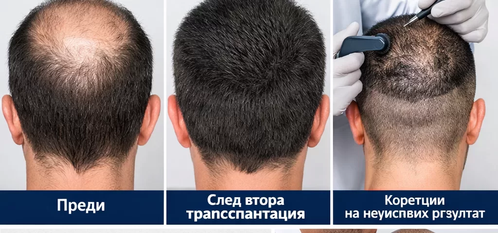 Втора трансплантация на коса – кога е необходима и как се подобрява гъстотата | Turhair клиника