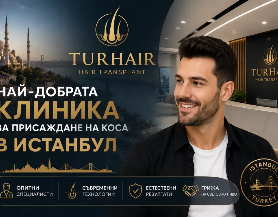 TurHair – Най-добрата клиника за присаждане на коса в Истанбул с модерни технологии и естествени резултати.