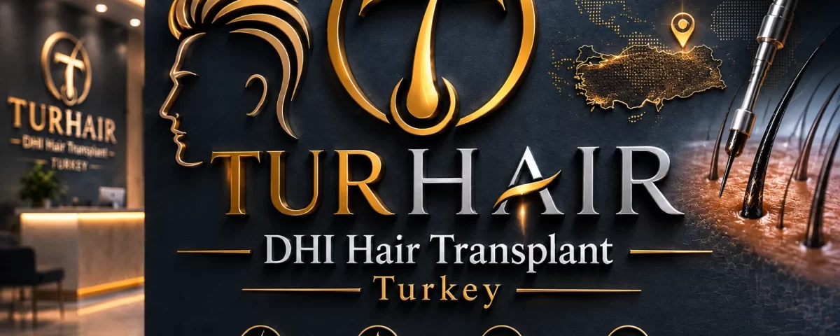 DHI трансплантация на коса в Турция от Turhair с премиум медицински услуги, естествен дизайн на линията на косата, модерна DHI технология и дълготрайни резултати.