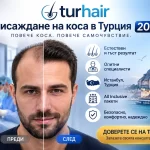 Присаждане на коса в Турция 2026 – TurHair и д-р Сърач Демир, лекарска трансплантация на коса в Истанбул